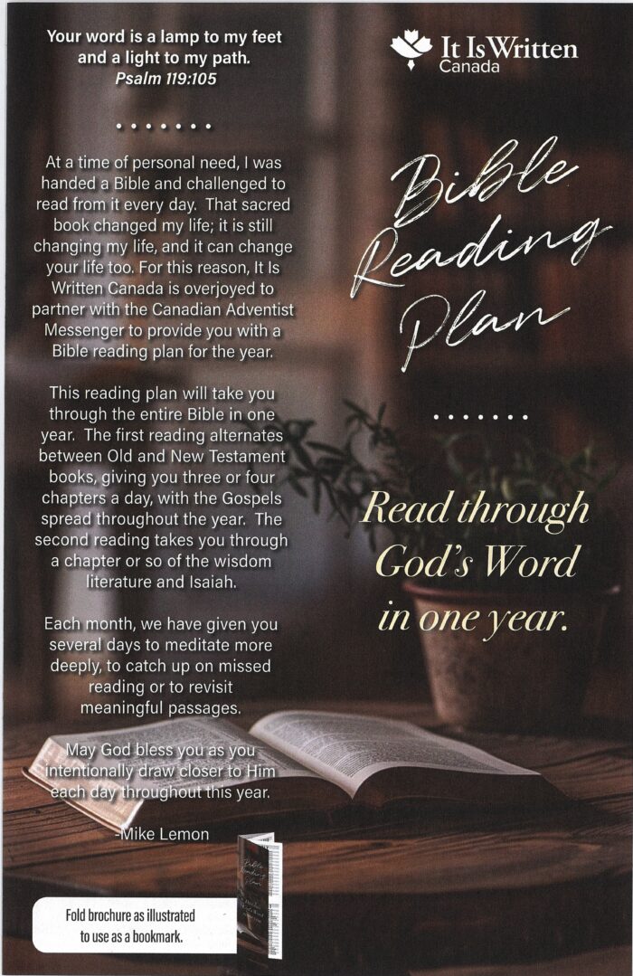 Bible Reading Plan 2025