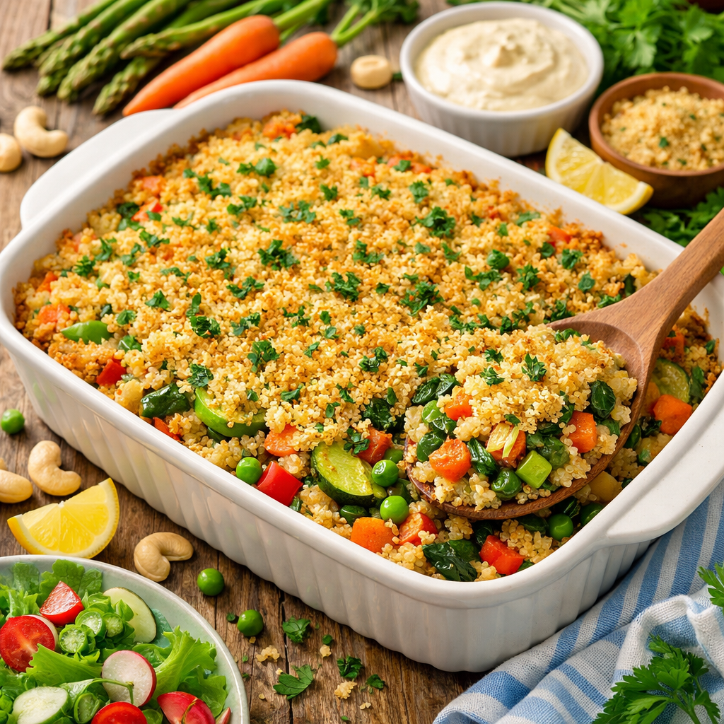 May Recipe Spring Garden Casserole