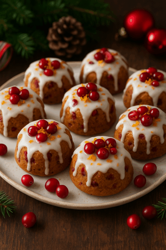 ORANGE CRANBERRY CAKELETS